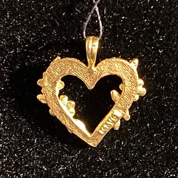 14K Hearts & Flowers - Picture 2 of 3